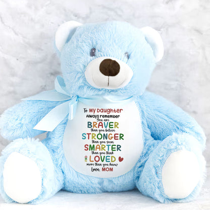 You Are Loved More Than You Know | Personalized Teddy Bear