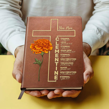 You Are | Personalized Leather Cover Notebook