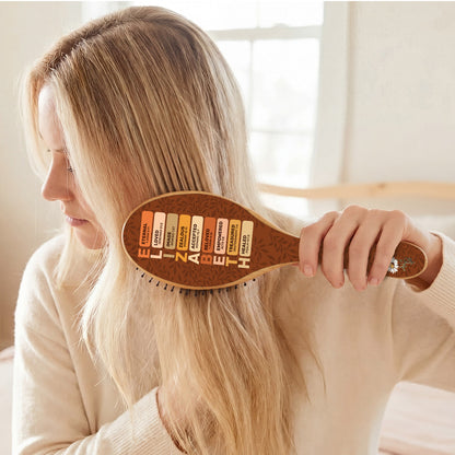 God Says I Am | Personalized Hair Brush