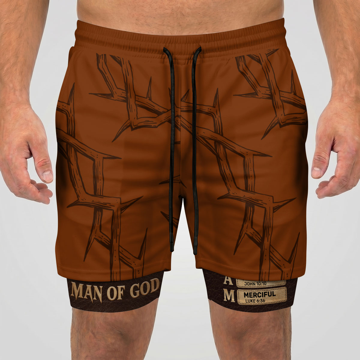Man Of God | Personalized Performance Shorts