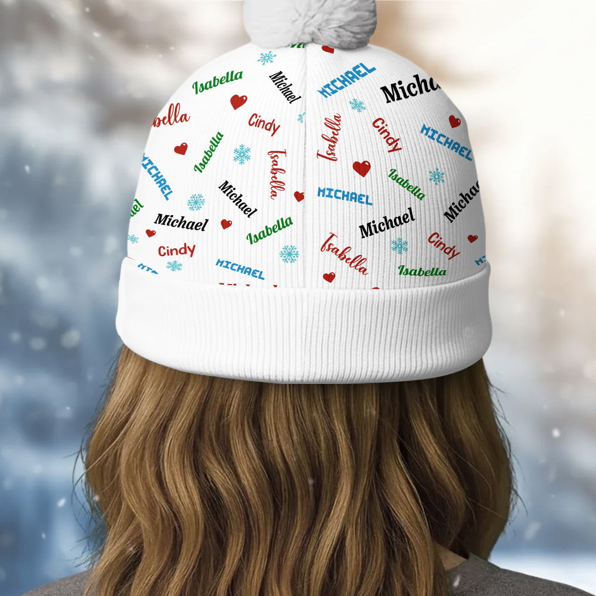 Blessed To Be Called Grandma  | Personalized Bobble Beanie Hat