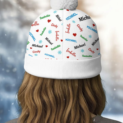 Blessed To Be Called Grandma  | Personalized Bobble Beanie Hat