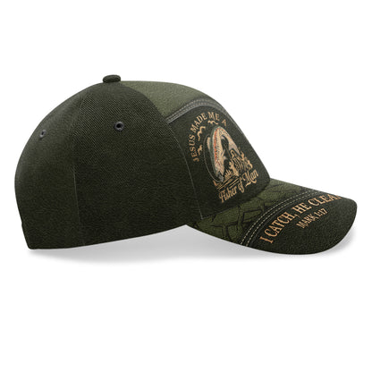 Jesus Made A Fisher Of Man | Personalized Classic Cap