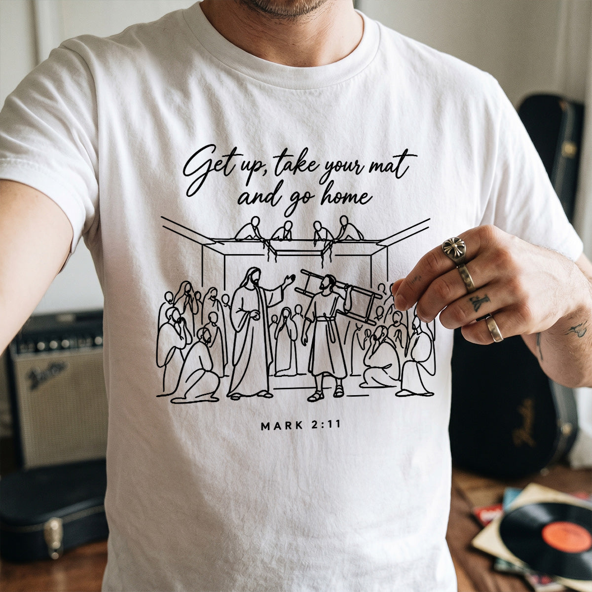 Get Up, Take Your Mat And Go Home |  2D Unisex T-shirt