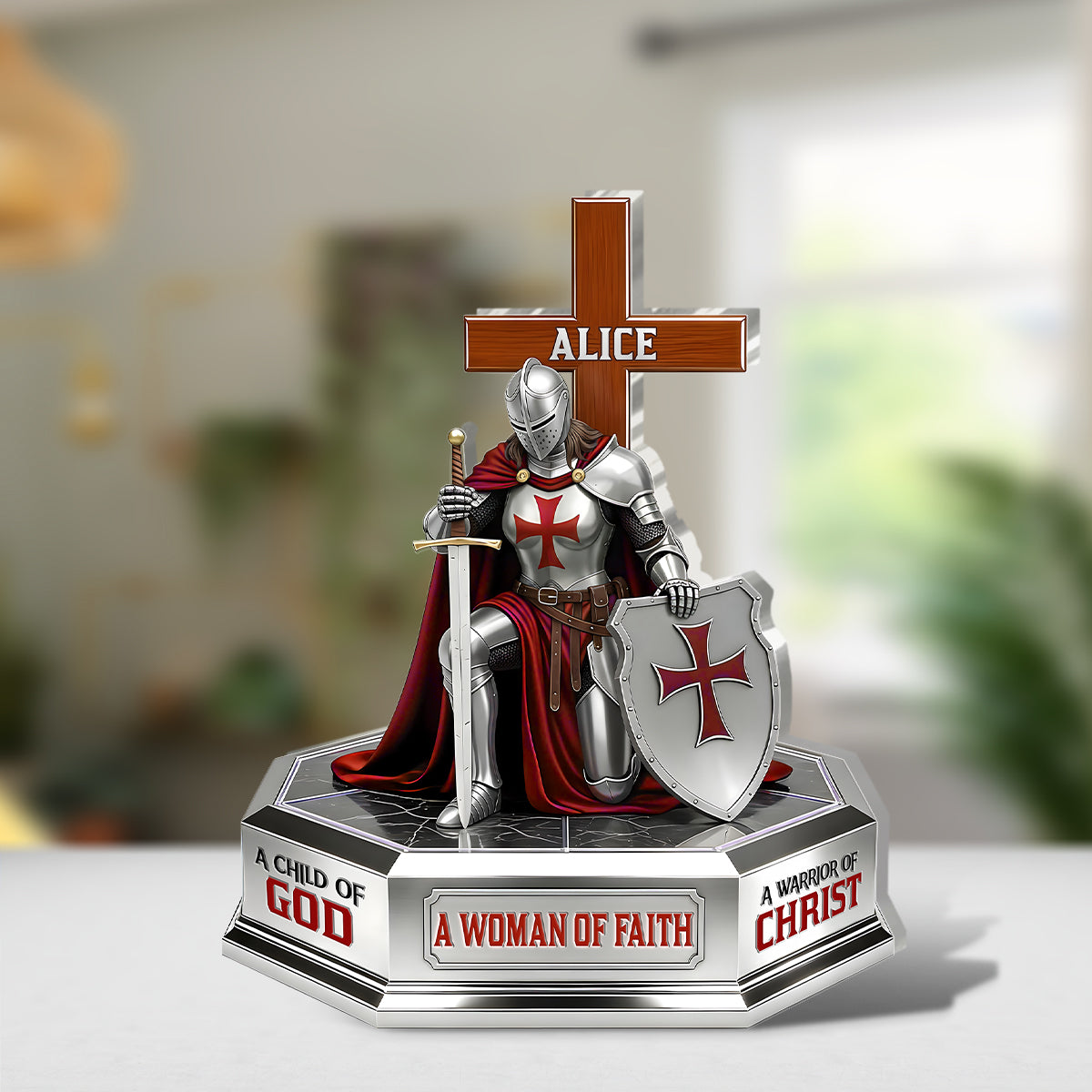 A Man Of God | Personalized Custom Shaped Acrylic Plaque
