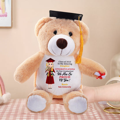 Congratulations On Your Graduation | Personalized Graduation Teddy Bear