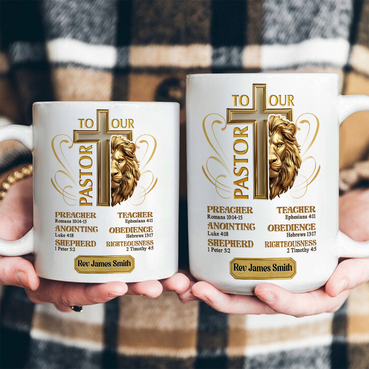 To Our Pastor | Personalized Ceramic Coffee Mug