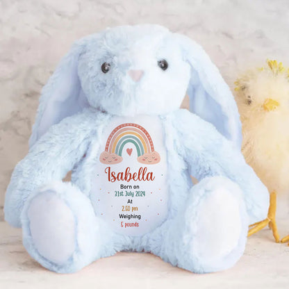 New Baby | Personalized Stuffed Bunny