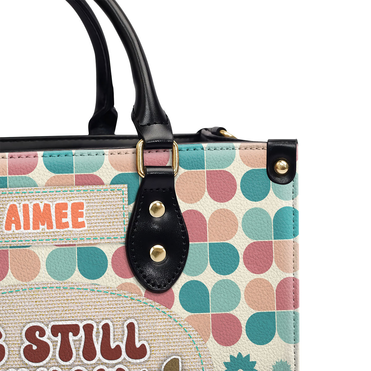 Be Still And Know | Personalized Leather Handbag JSLHBPPA947TA