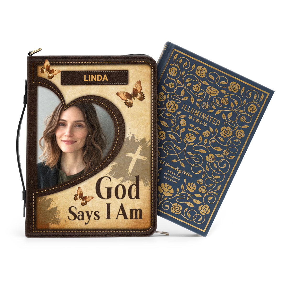 God Say I Am | Personalized Bible Cover JSBCPPA1388D