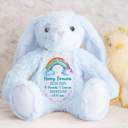 My Little Blessing | Personalized Stuffed Bunny