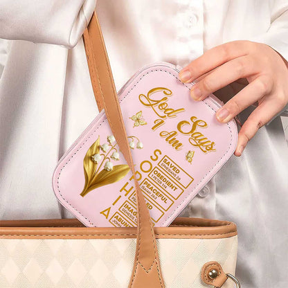 God Says I Am | Personalized Custom Jewelry Box With LED Mirror