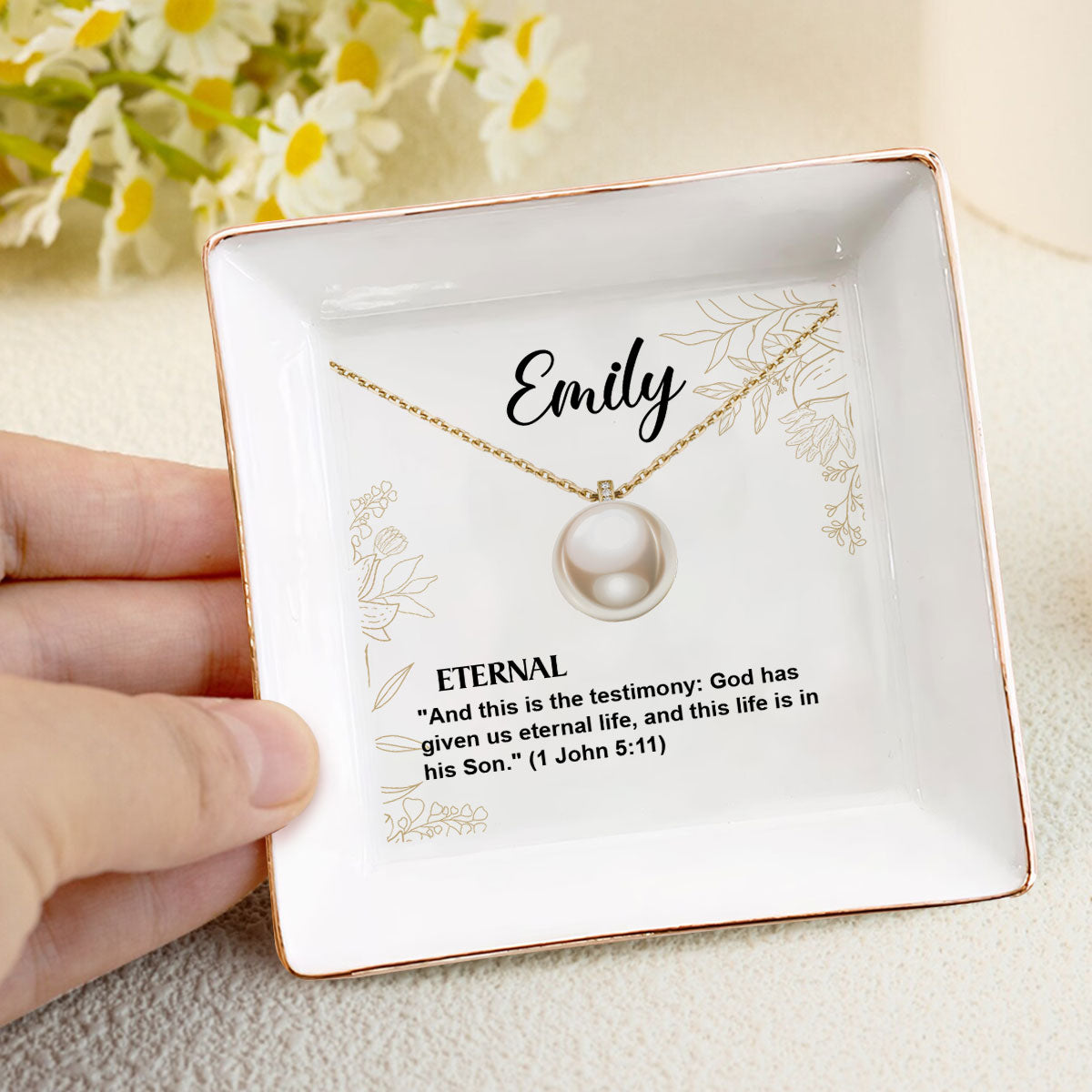 Meaning Of Your Name Birthstone | Personalized Jewelry Dish