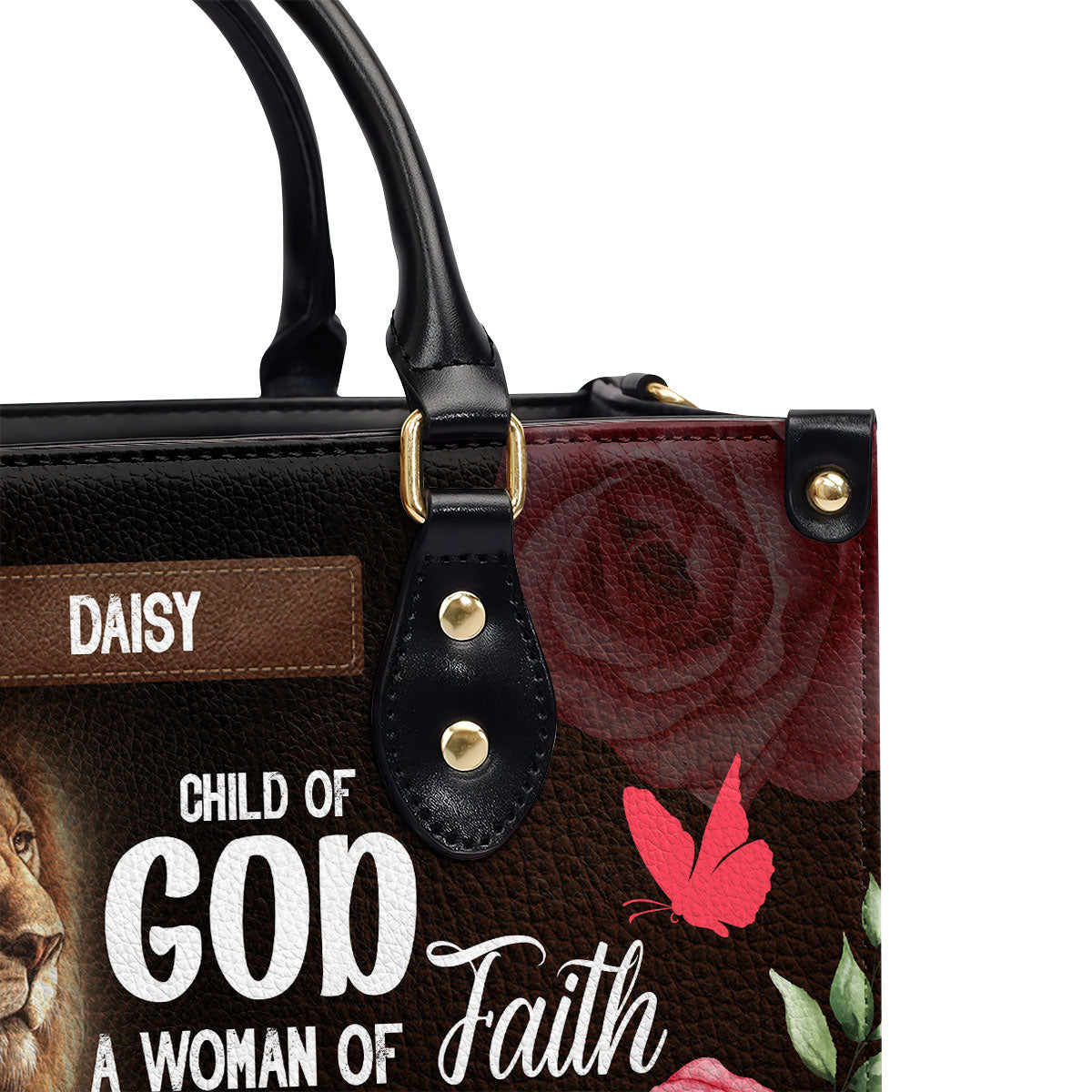 A Child Of God | Personalized Leather Handbag JSLHBPPA1295TA