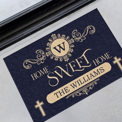 Home Sweet Home | Personalized Doormat JSDMHLPA1637TA