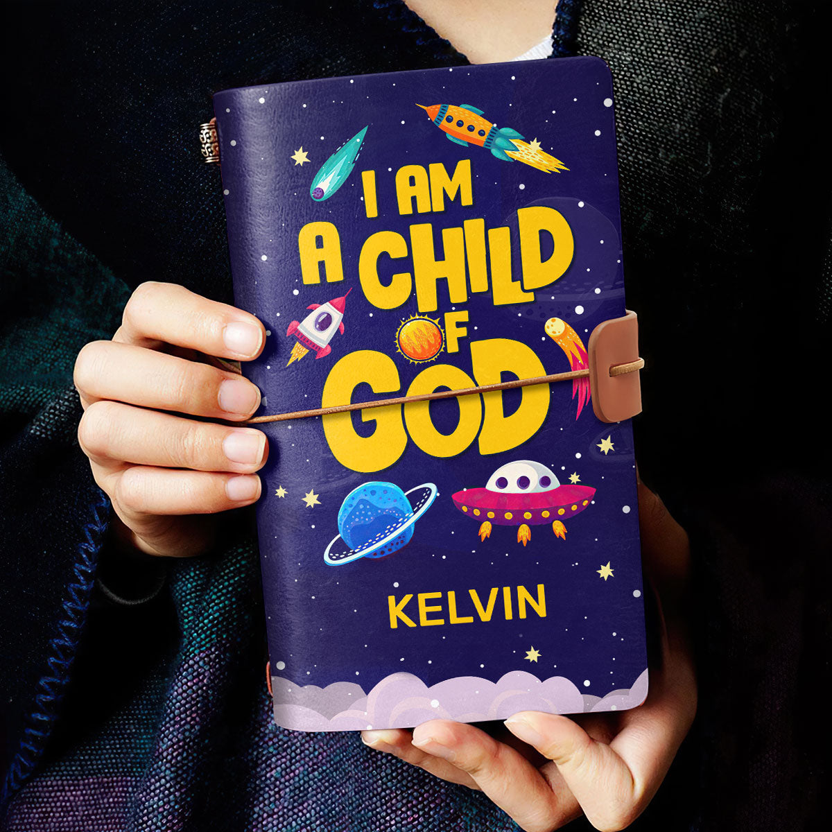 A Child Of God | Personalized Leather Bound Journal JSLBJPH924M