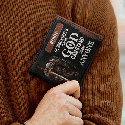 Son Of The King | Personalized Folded Wallet For Men JSLFWM1028