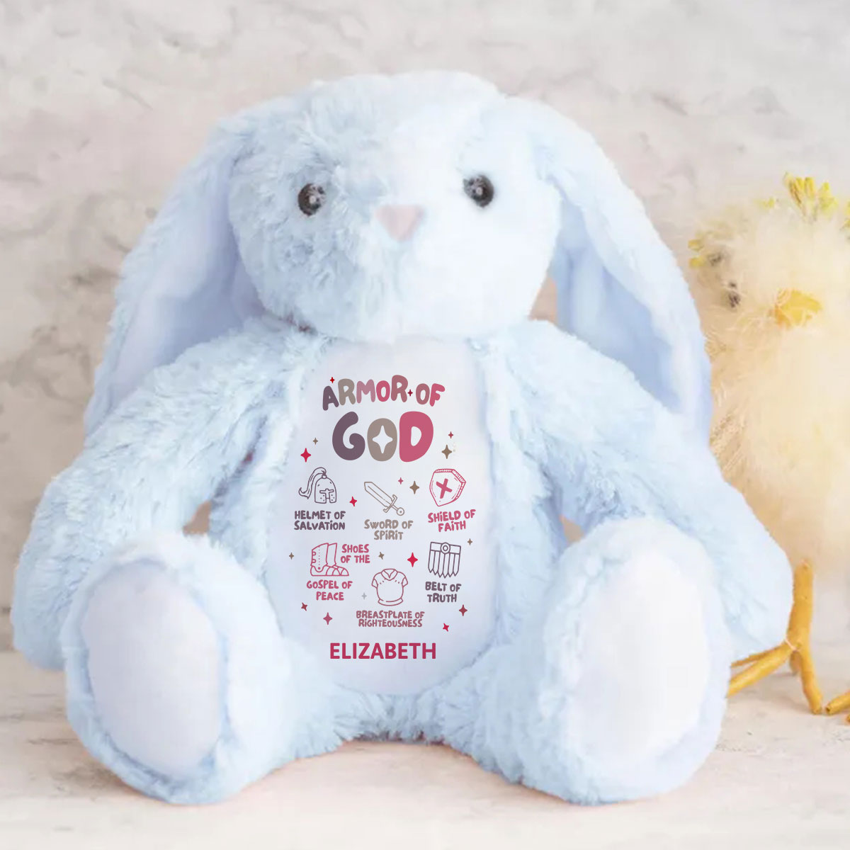 Armor Of God | Personalized Stuffed Bunny