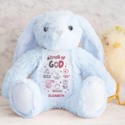 Armor Of God | Personalized Stuffed Bunny