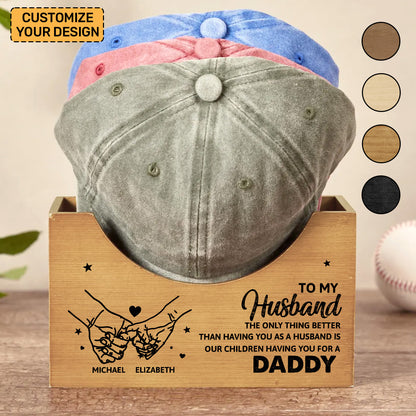 To My Husband | Personalized Cap Holder