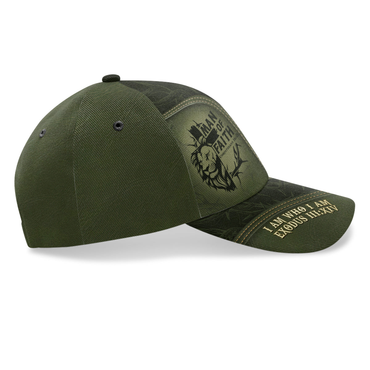 Man Of Faith | Personalized Classic Cap
