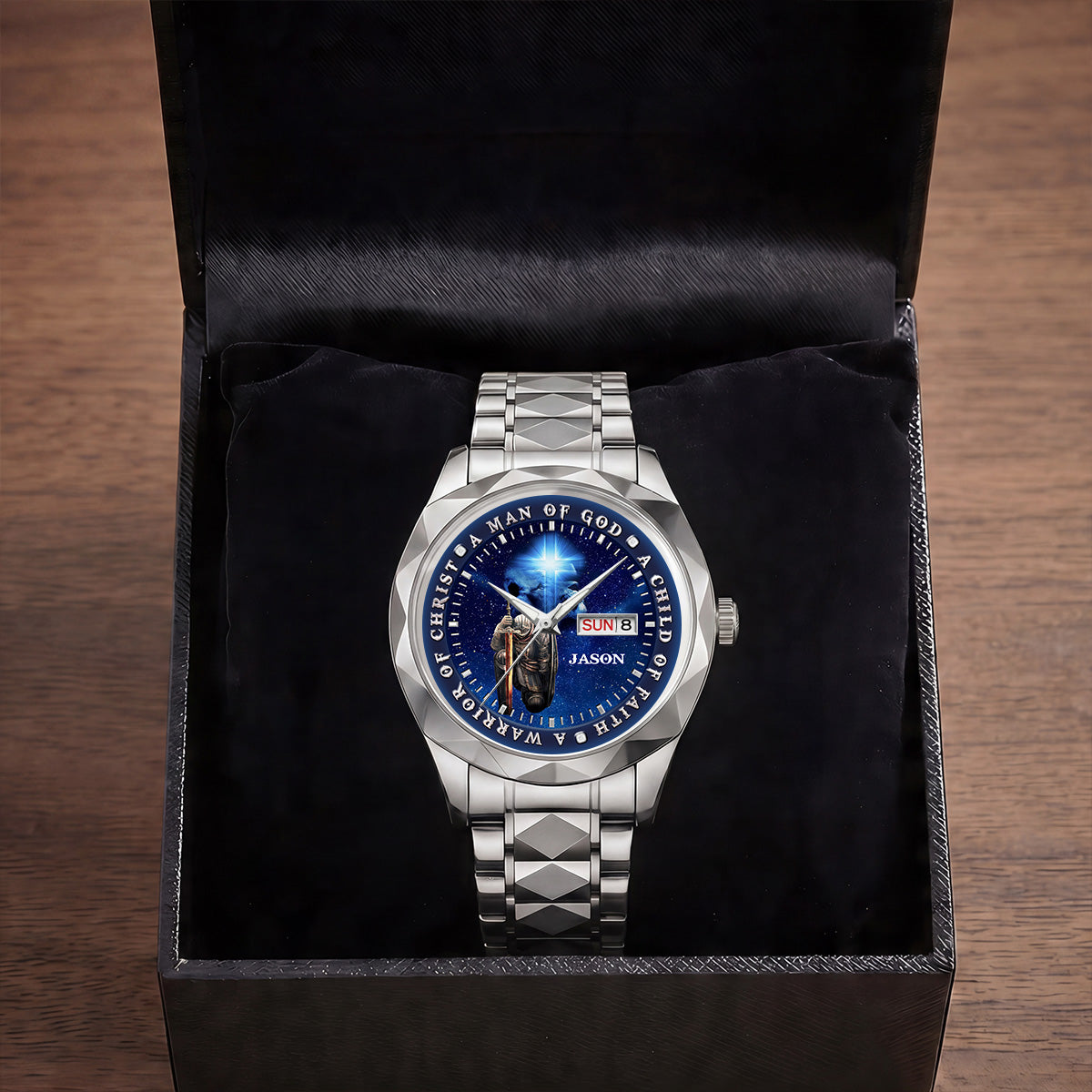 A Man Of God | Personalized Men's Wrist Watch