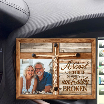 A Cord Of Three Stands Is Not Easily Broken | Personalized Car Visor Clip