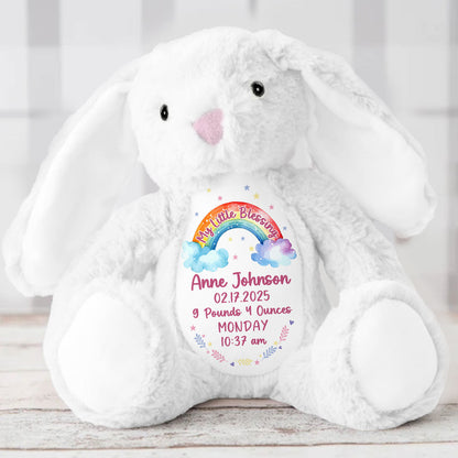 My Little Blessing | Personalized Stuffed Bunny