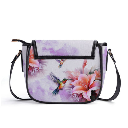 I Have Called You By Your Name - Personalized Leather Saddle Bag LSBM768