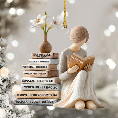 Dios Dice Que Yo Soy | Personalized 1-Layer Acrylic Ornament