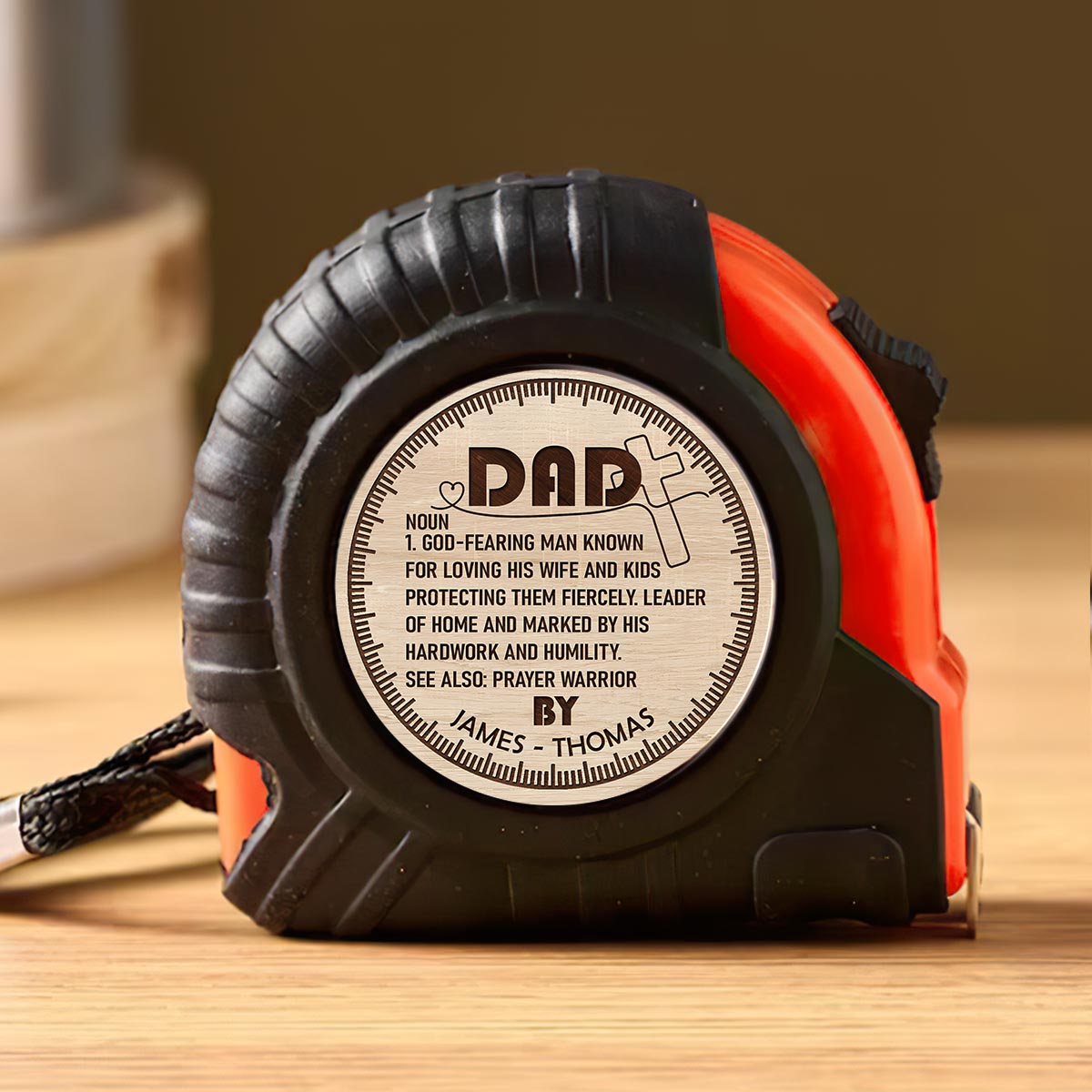 Dad Definition | Personalized Tape Measure