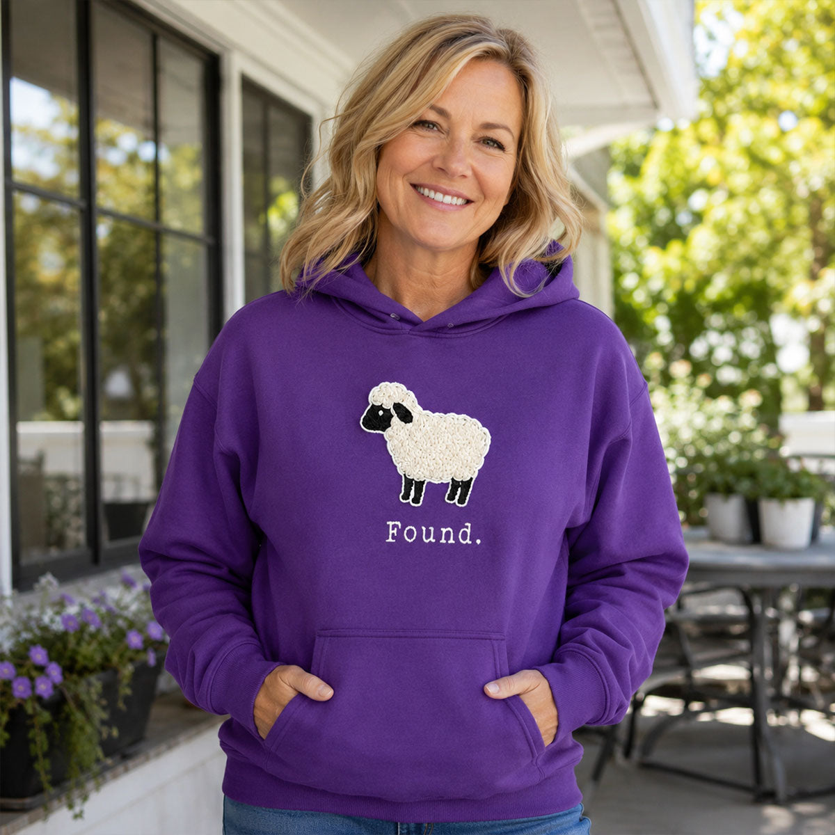Christian Psalm 23 Lamb |  2D Unisex Hoodies
