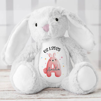 Baby's Name | Personalized Stuffed Bunny