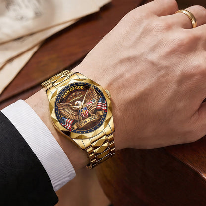 Man Of God | Personalized Men's Wrist Watch