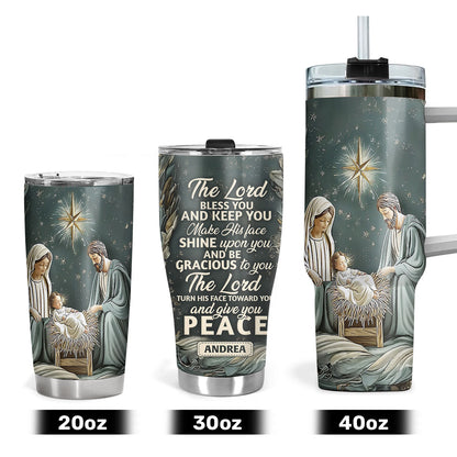 The Blessing | Personalized Stainless Steel Tumbler