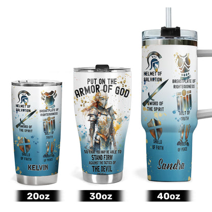 Armor Of God | Personalized Stainless Steel Tumbler SSTH845