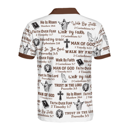 Trust In The Lord  | Personalized Polo Shirt