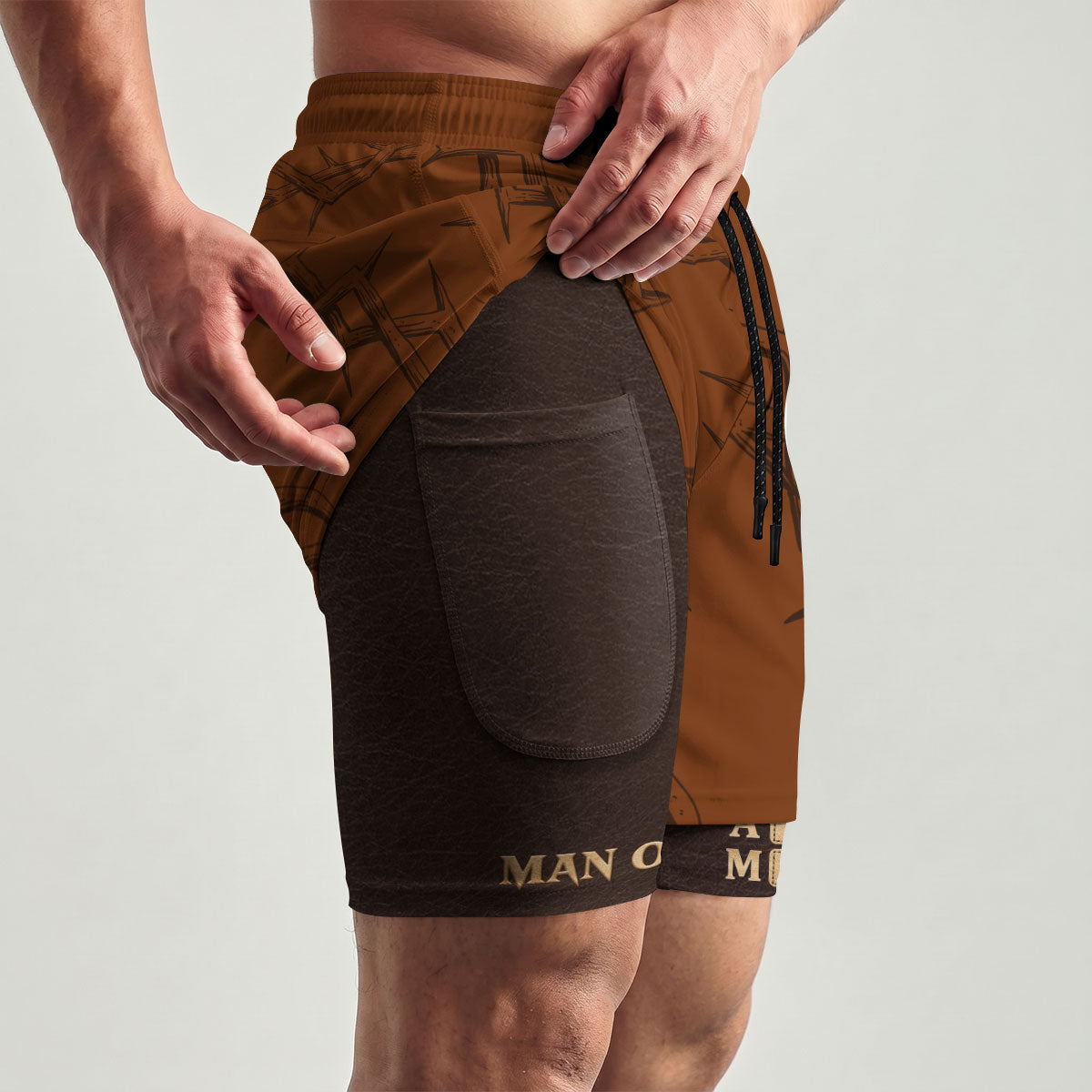 Man Of God | Personalized Performance Shorts