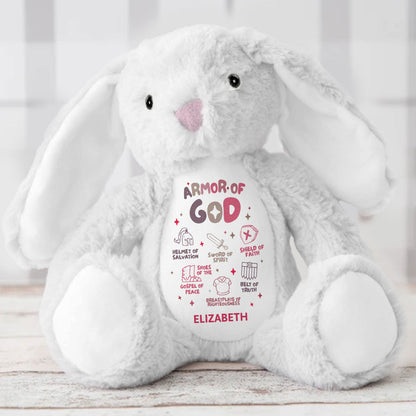 Armor Of God | Personalized Stuffed Bunny