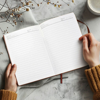 Pastor's Wife Is A Blessing | Personalized Leather Cover Notebook