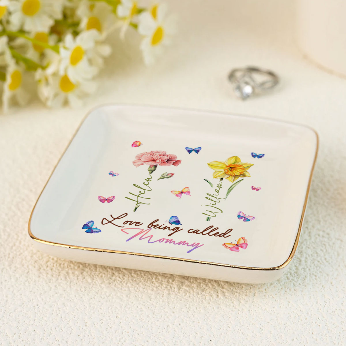 Love Being Called Grandma | Personalized Jewelry Dish JSJDPHA1843TA