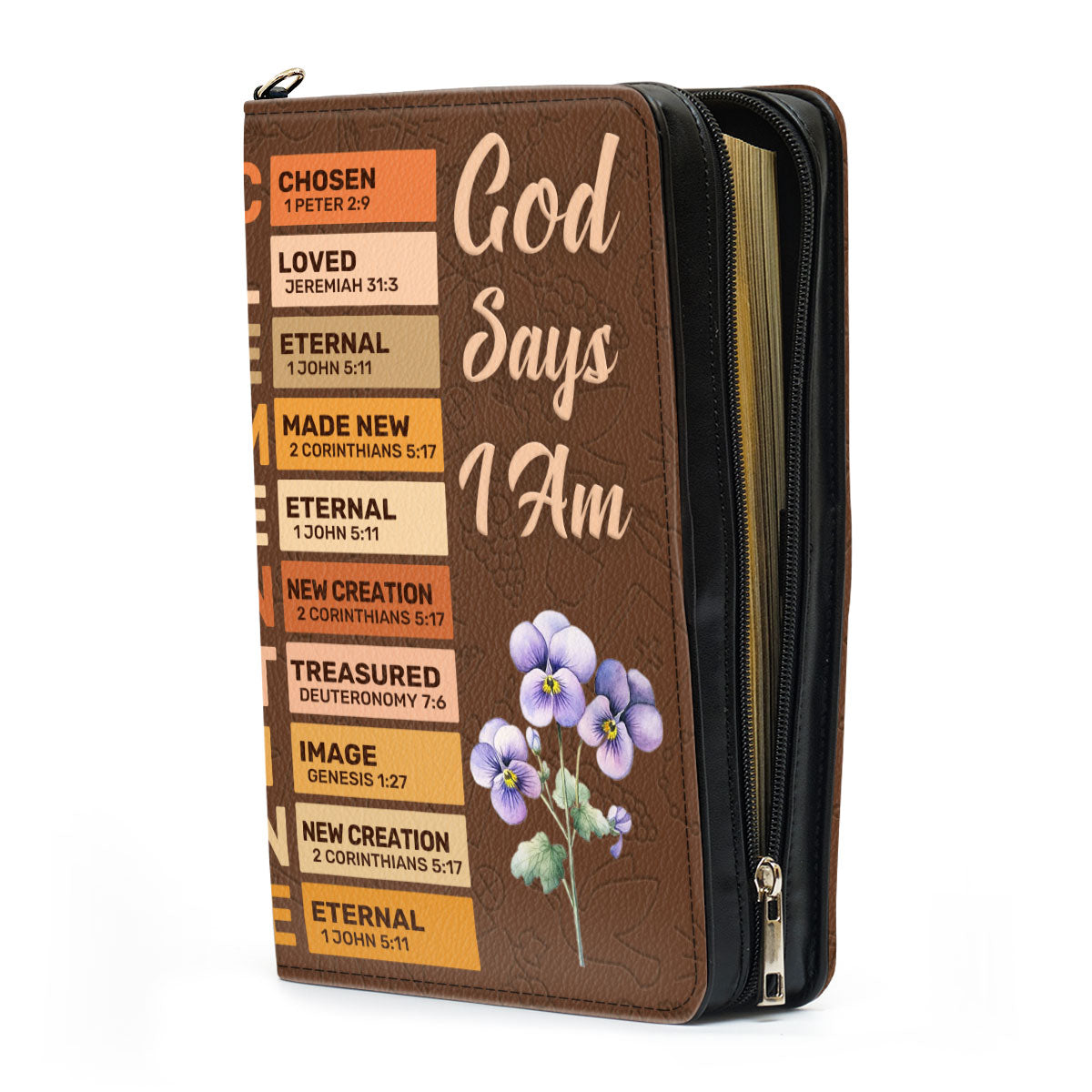 What God Says About You | Personalized Bible Cover JSBCPN2771D