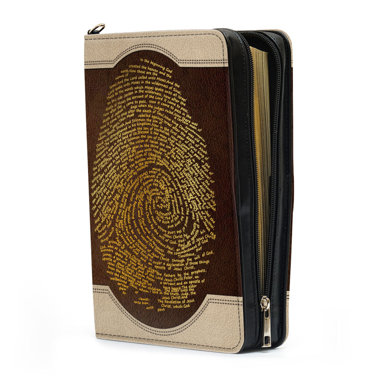 God Gave Fingerprint | Personalized Bible Cover JSBCPH1152M