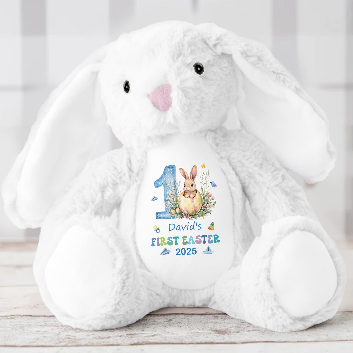 Baby's First Easter | Personalized Stuffed Bunny