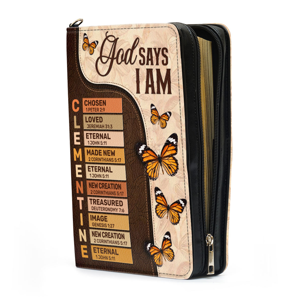 God Says I Am | Personalized Bible Cover