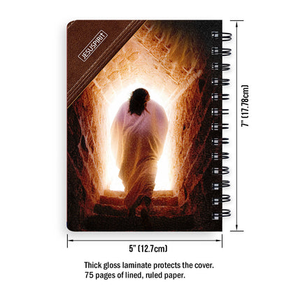 Trust In The Lord With All Your Heart - Unique Personalized Spiral Journal NUM395