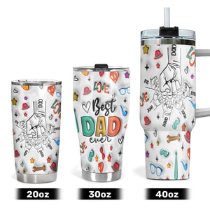 Best Dad Ever | Personalized Stainless Steel Tumbler SSTH840