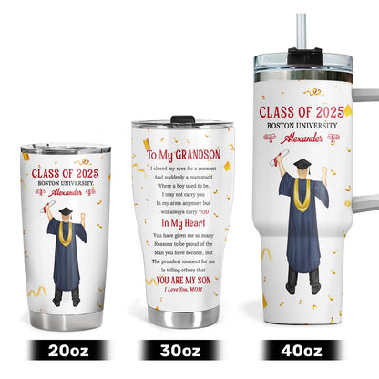 I Closed My Eyes For A Moment  | Personalized Stainless Steel Tumbler