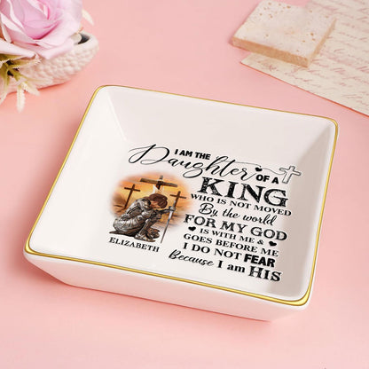 Daughter Of A King | Personalized Jewelry Dish