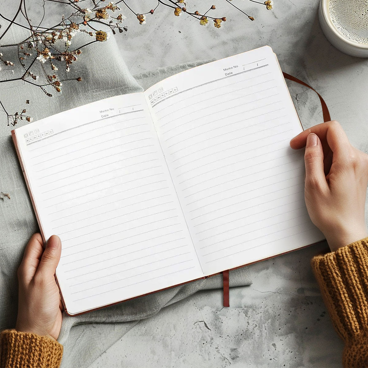 A Friend Is God's Way Of Making Sure We Never Walk Alone | Personalized Leather Cover Notebook